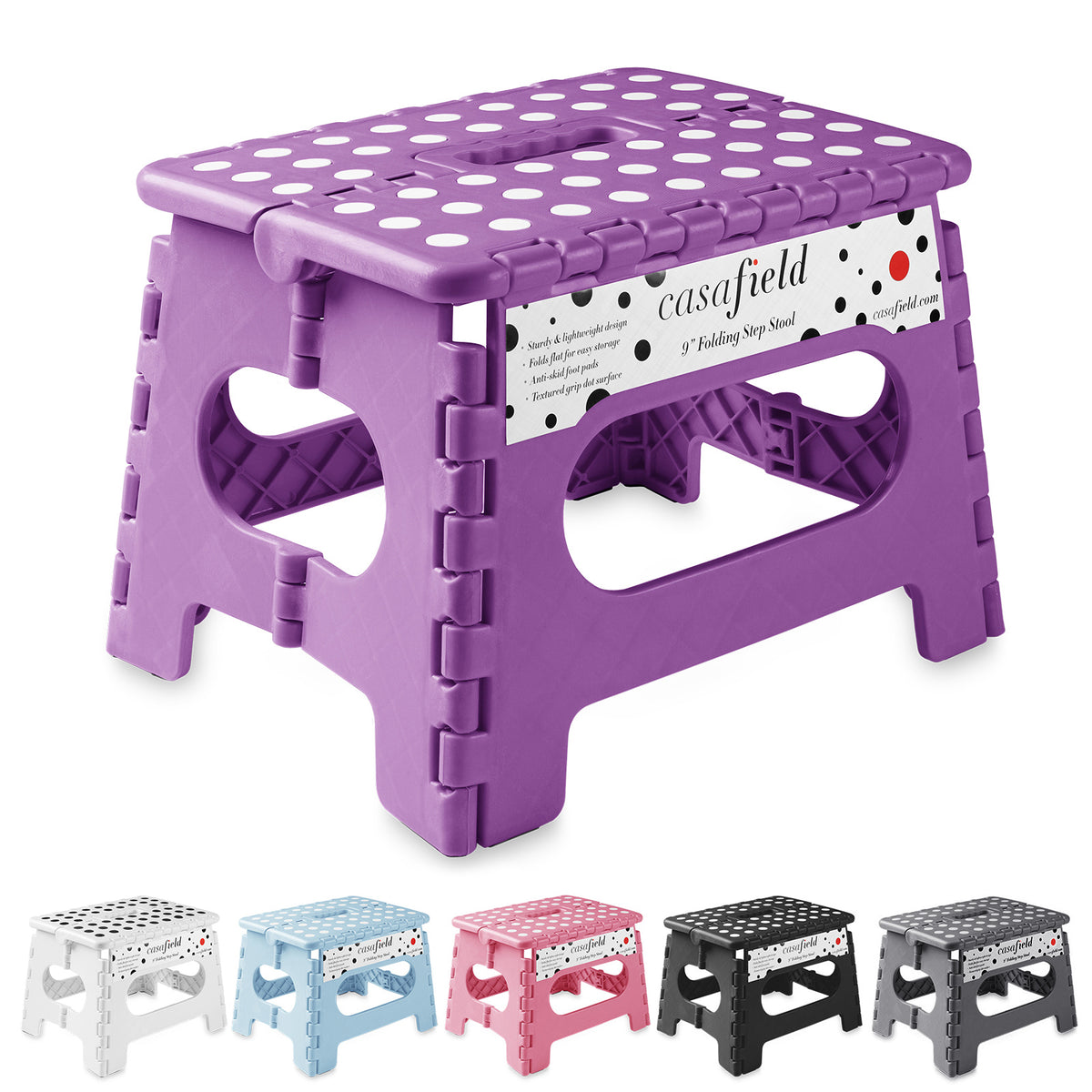 Folding Step Stools with Handle – Casafield.com