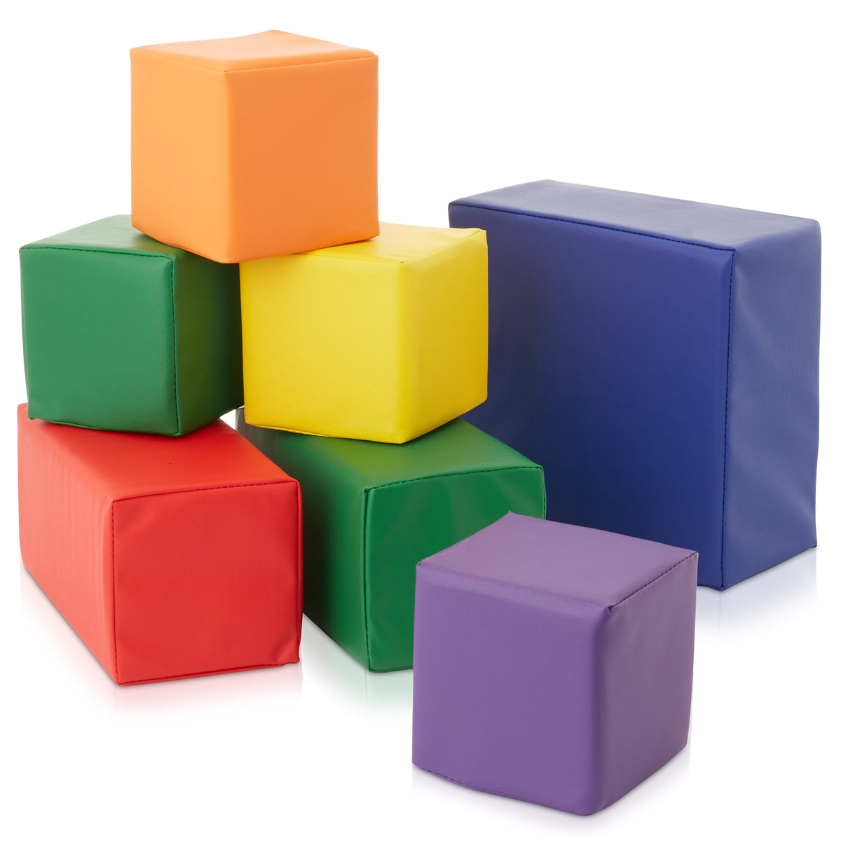 Toddler Foam Building Block Sets for Kids, Soft Play Colorful Stacking ...